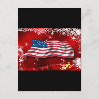 USA jul Helg Vykort