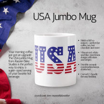 USA Jumbo-mugg