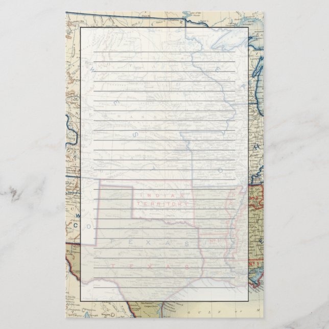 USA Juni 1861 Brevpapper (Framsida)