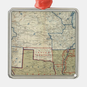 USA Juni 1861 Julgransprydnad Metall