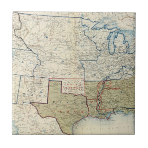 USA Juni 1861 Kakelplatta