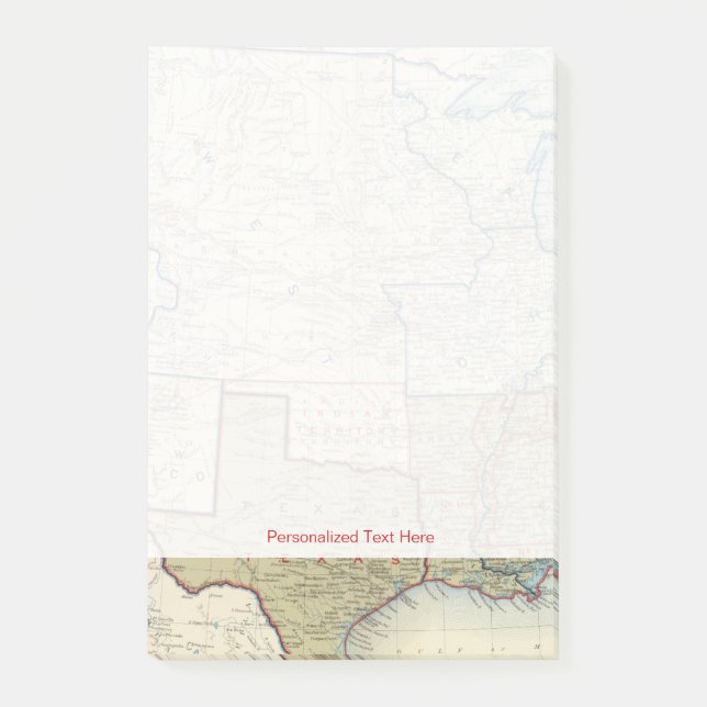 USA Juni 1861 Post-it Block (Framsida)