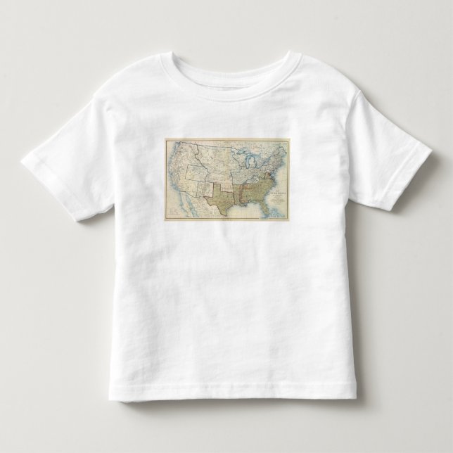 USA Juni 1861 Tee Shirt (Framsida)