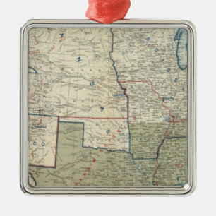 USA Juni 1862 Julgransprydnad Metall