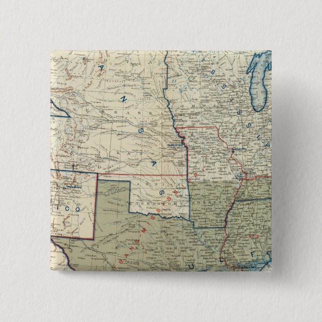 USA juni 1862 Knapp (Framsida)