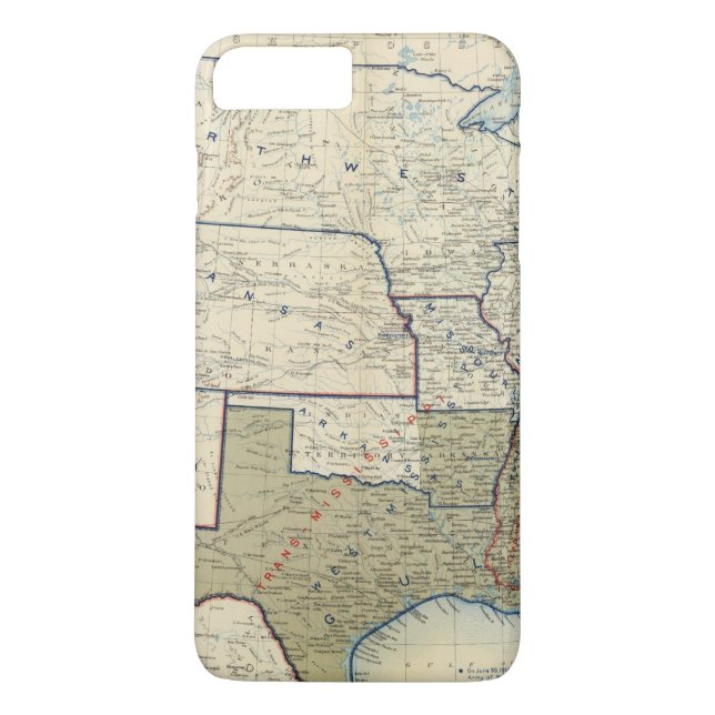 USA Juni 1864 Case-Mate iPhone Skal (Baksida)