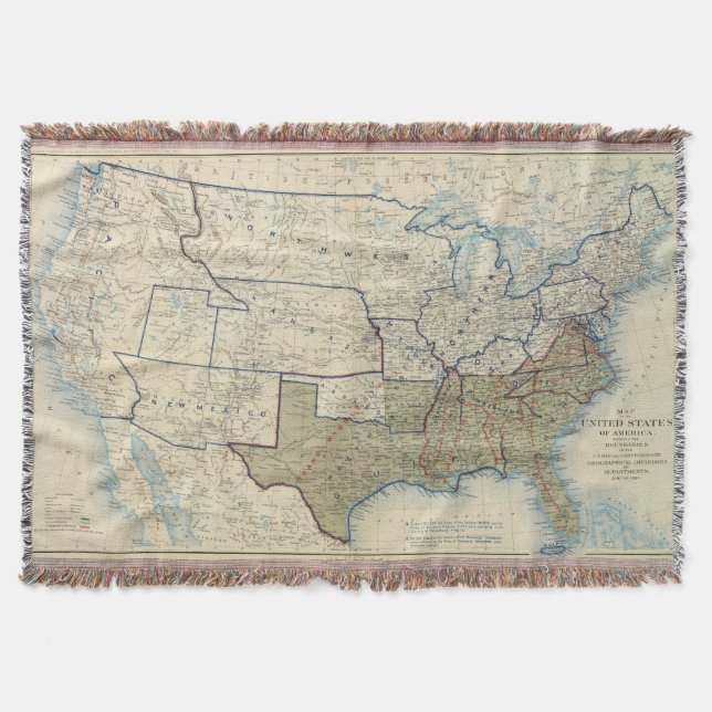 USA Juni 1864 Filt (Framsidan)
