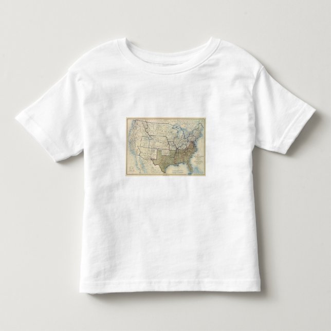 USA Juni 1864 T-shirt (Framsida)