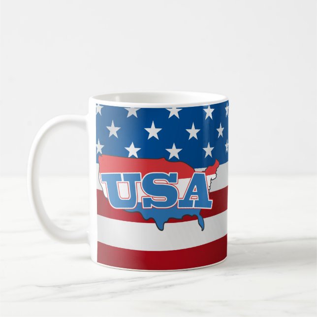 USA KAFFEMUGG (Vänster)