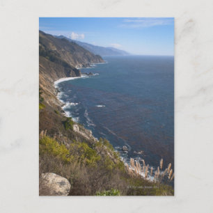 USA, Kalifornien, Big Sur, Ruged kusten Vykort