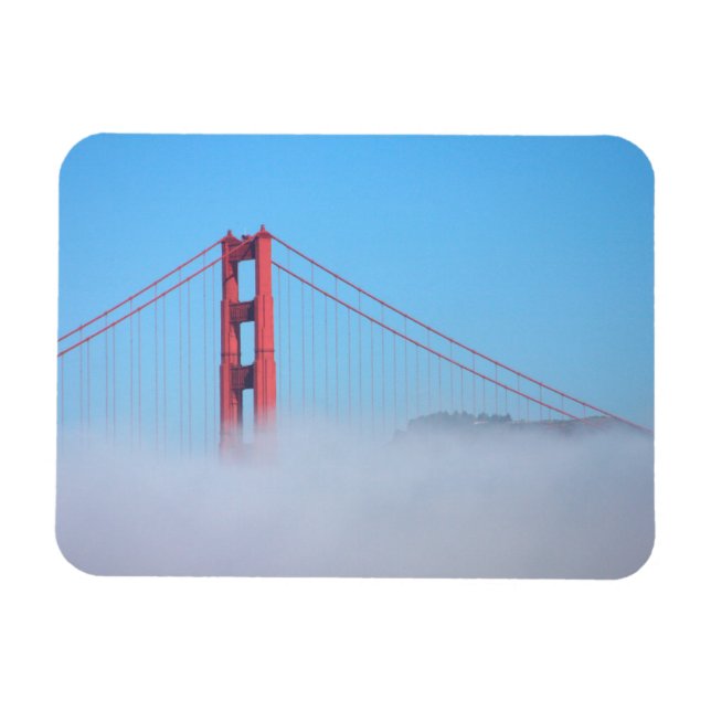 USA, Kalifornien. Golden Grind Bridge på morgonen Magnet (Horisontell)