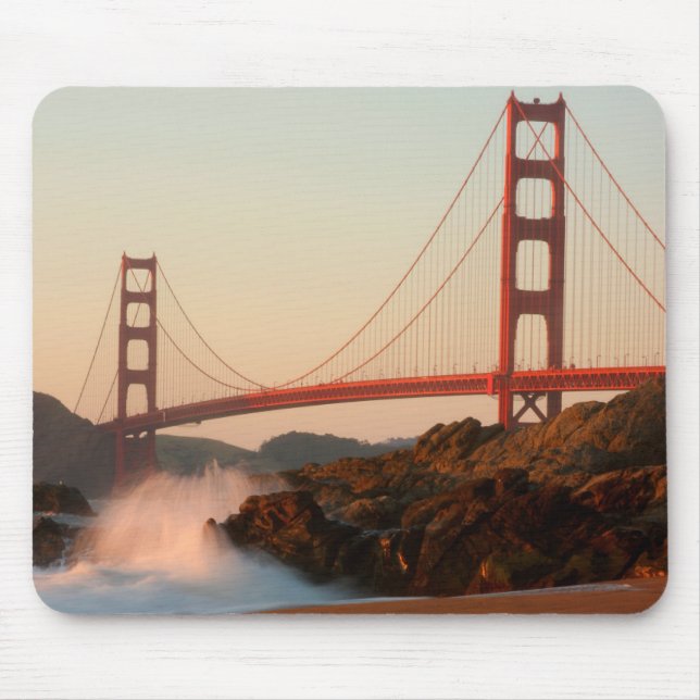 USA, Kalifornien. Golden Grind Bridge View Musmatta (Framsidan)