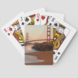 USA, Kalifornien. Golden Grind Bridge View Spel Kort