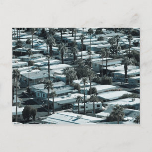 USA, Kalifornien, Handflatan Vår. Trailer Park på Vykort