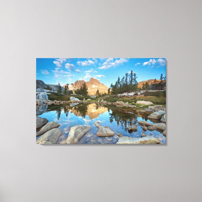 USA, Kalifornien, Inyo National Forest. 2 Canvastryck (Framsida)