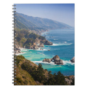 USA, Kalifornien. Kalifornien kust, Big Sur Anteckningsbok