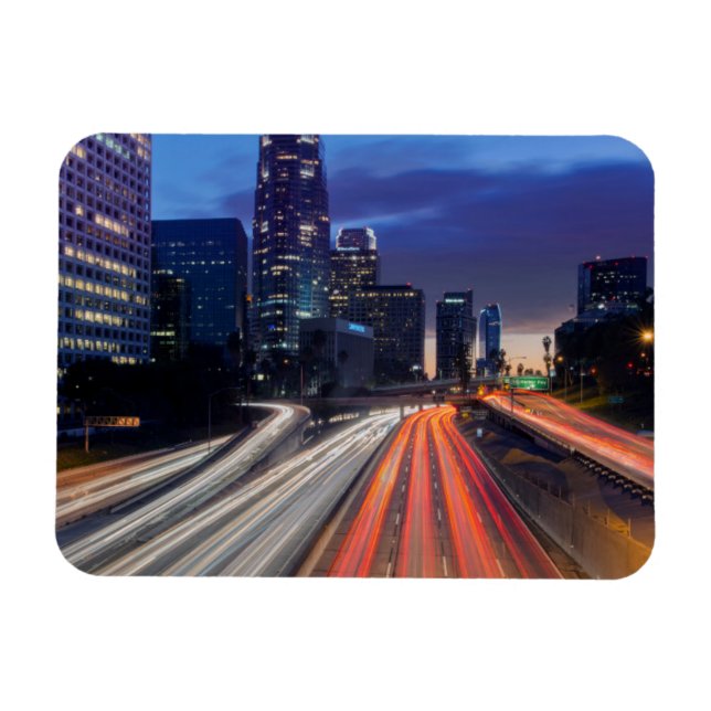 USA, Kalifornien, Los Angeles, 110 Freeway Magnet (Horisontell)