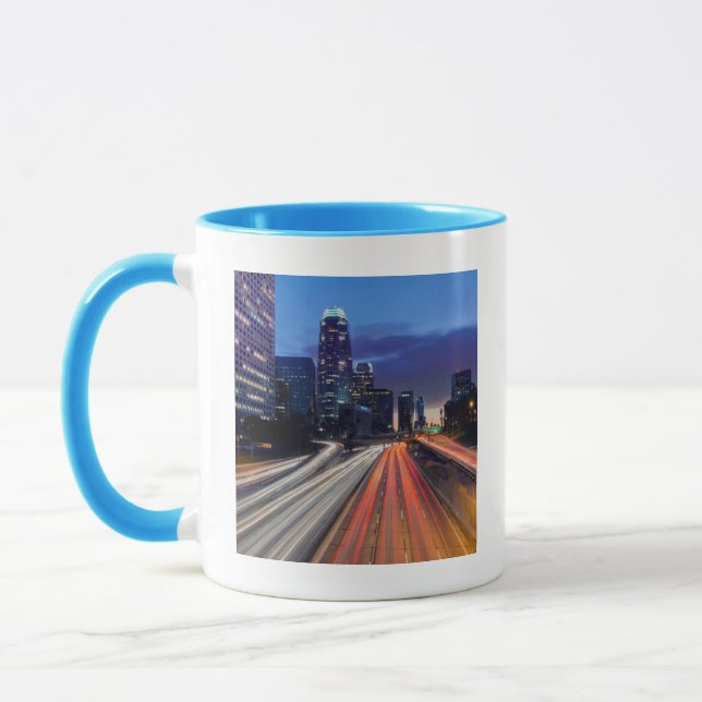 USA, Kalifornien, Los Angeles, 110 Freeway Mugg (Vänster)