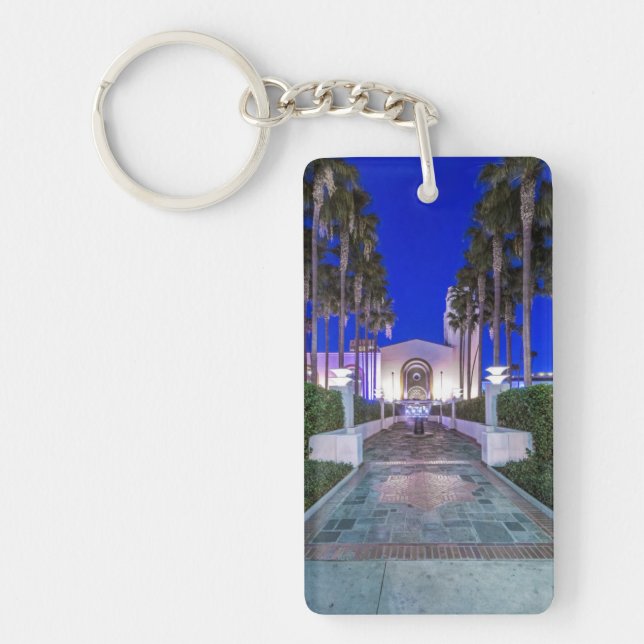 USA, Kalifornien, Los Angeles, Union Station (Framsidan)