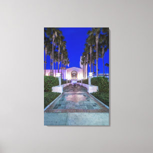 USA, Kalifornien, Los Angeles, Union Station Canvastryck