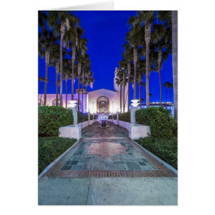 USA, Kalifornien, Los Angeles, Union Station Hälsningskort