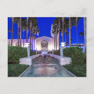 USA, Kalifornien, Los Angeles, Union Station Vykort