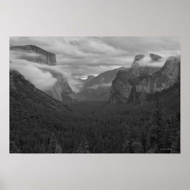 USA, Kalifornien, Mariposa County, Yosemite Poster (Framsidan)