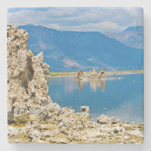 USA, Kalifornien, Mono Lake South Tufa Reserve Underlägg Sten