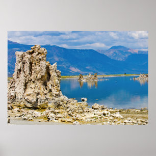 USA, Kalifornien, Mono Sjö South Tufa Reserve Poster