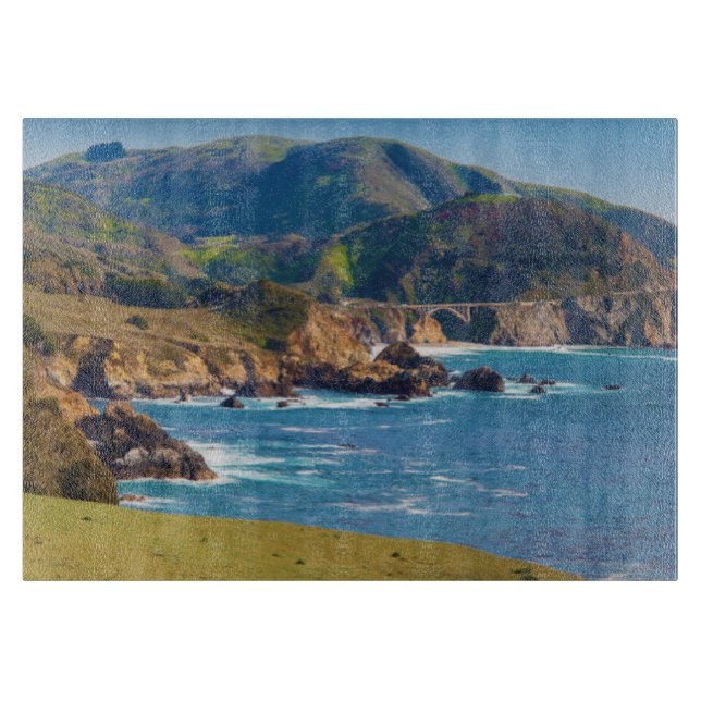 USA, Kalifornien. Panorama med Bixby (Framsidan)