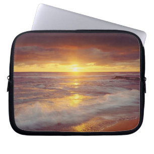 USA, Kalifornien, San Diego. Sunset Cliffs strand Laptop Fodral
