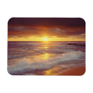 USA, Kalifornien, San Diego. Sunset Cliffs strand Magnet