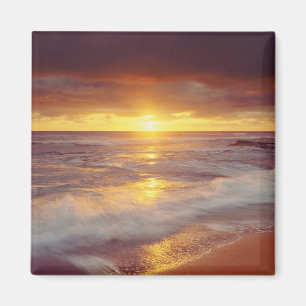 USA, Kalifornien, San Diego. Sunset Cliffs strand Magnet