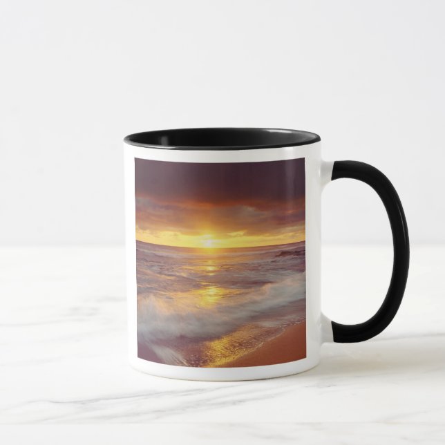 USA, Kalifornien, San Diego. Sunset Cliffs strand Mugg (Höger)
