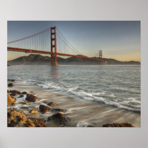 USA, Kalifornien, San Francisco.  En scenvy Poster