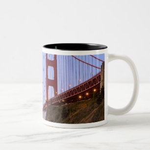 USA, Kalifornien, San Francisco. Golden Gate 3 Två-Tonad Mugg