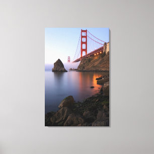 USA, Kalifornien, San Francisco. Golden Gate Canvastryck