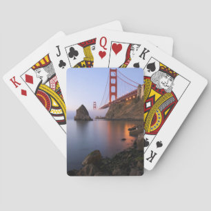 USA, Kalifornien, San Francisco. Golden Gate Spelkort