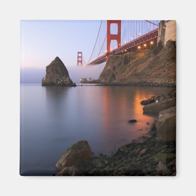 USA, Kalifornien, San Francisco. Golden Grind Magnet (Framsidan)