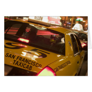 USA, Kalifornien, San Francisco Union Square Hälsningskort