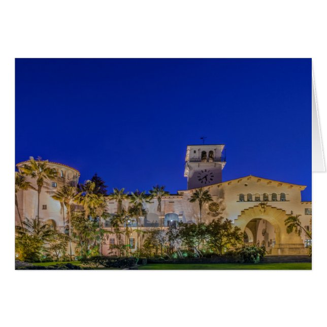 USA, Kalifornien, Santa Barbara Hälsningskort (Framsidan Horizontal)