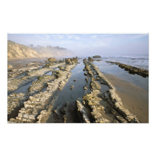 USA, Kalifornien, Santa Barbara, Henrys strand. Fototryck