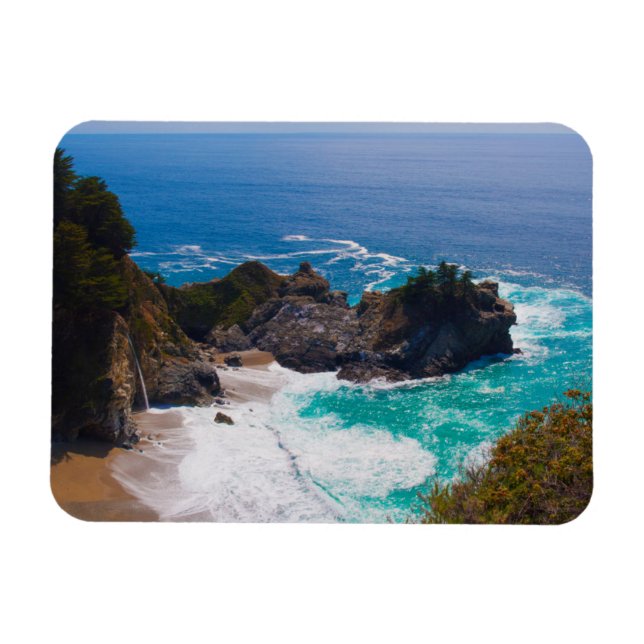 USA, Kalifornien. Utsikt över Mcway Falls Magnet (Horisontell)