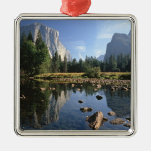 USA, Kalifornien, Yosemite National Park, 5 Julgransprydnad Metall
