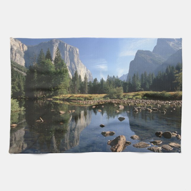 USA, Kalifornien, Yosemite National Park, 5 Kökshandduk (Horisontell)