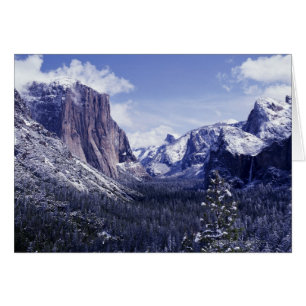 USA, Kalifornien, Yosemite National Park, El 2 Hälsningskort