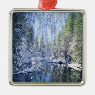USA, Kalifornien, Yosemite National Park, Julgransprydnad Metall