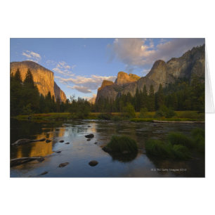 USA, Kalifornien, Yosemite National Park, Merced Hälsningskort