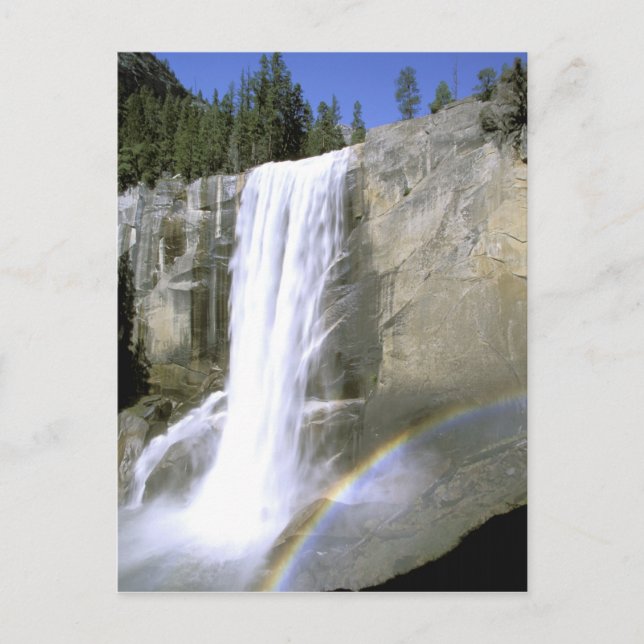 USA, Kalifornien, Yosemite National Park. Vernal Vykort (Framsida)