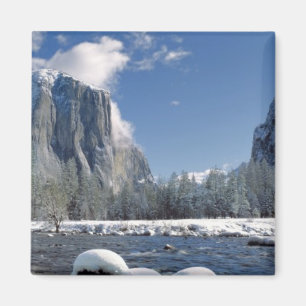 USA, Kalifornien, Yosemite NP. Merced River, Magnet